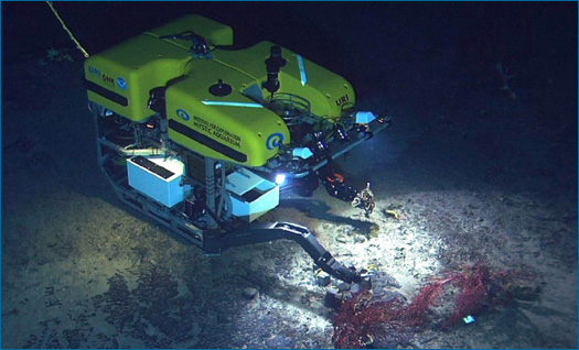 An experiment on the ocean floor